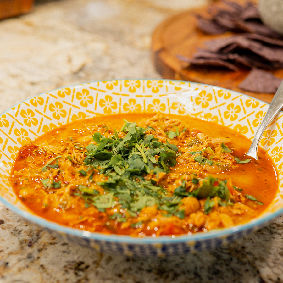 Smokehouse Chicken Chili
